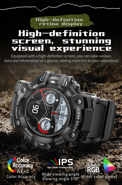 G PRO-Smart Watch with Bluetooth Calling and flash