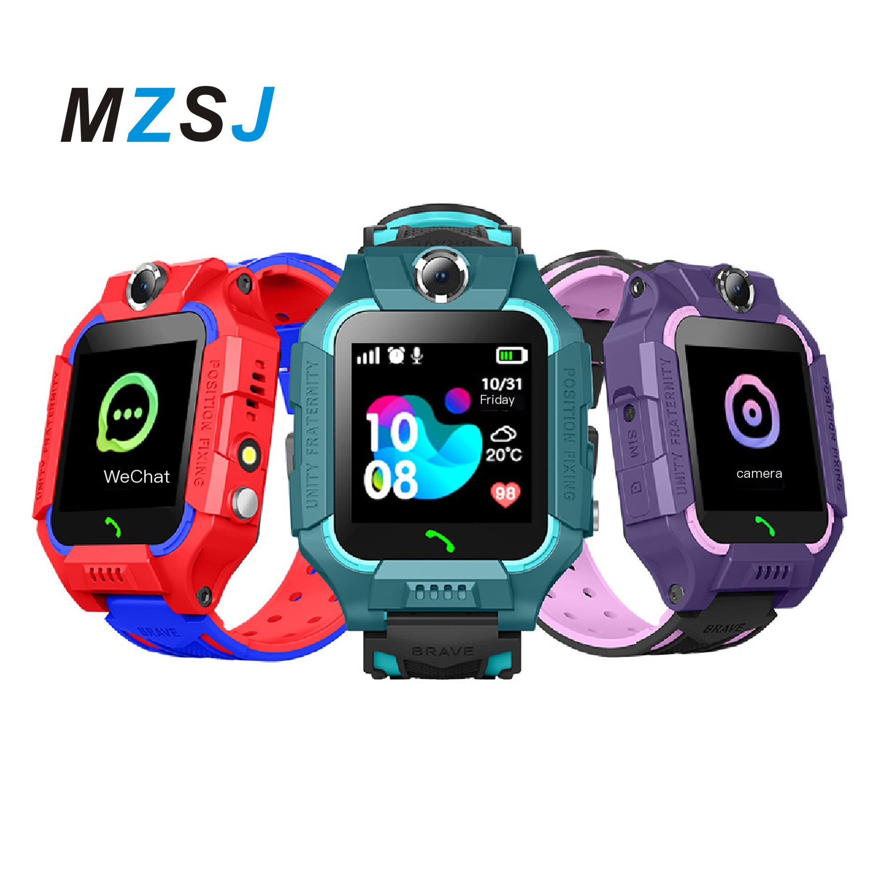 Kids Smart Waterproof Phone Watch with Camera