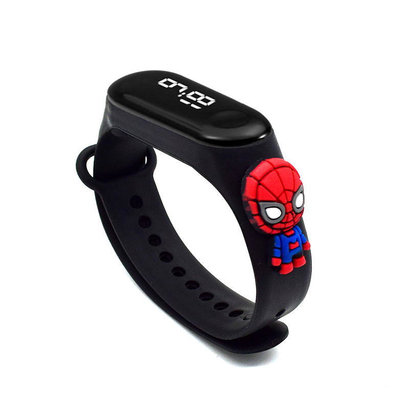 Cartoon Superhero- Digital Watch Waterproof