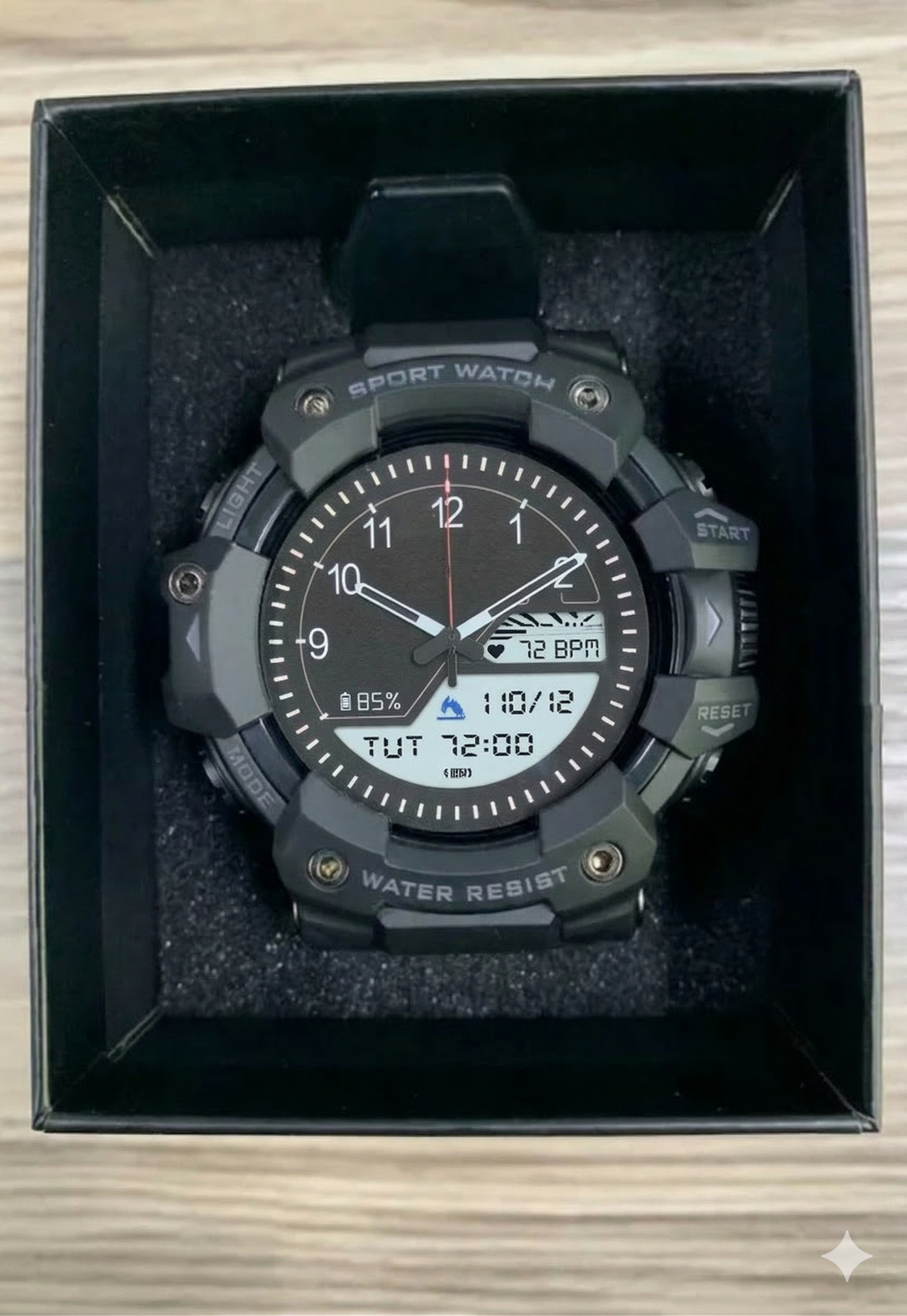 Smart Watch with Bluetooth Calling and flash