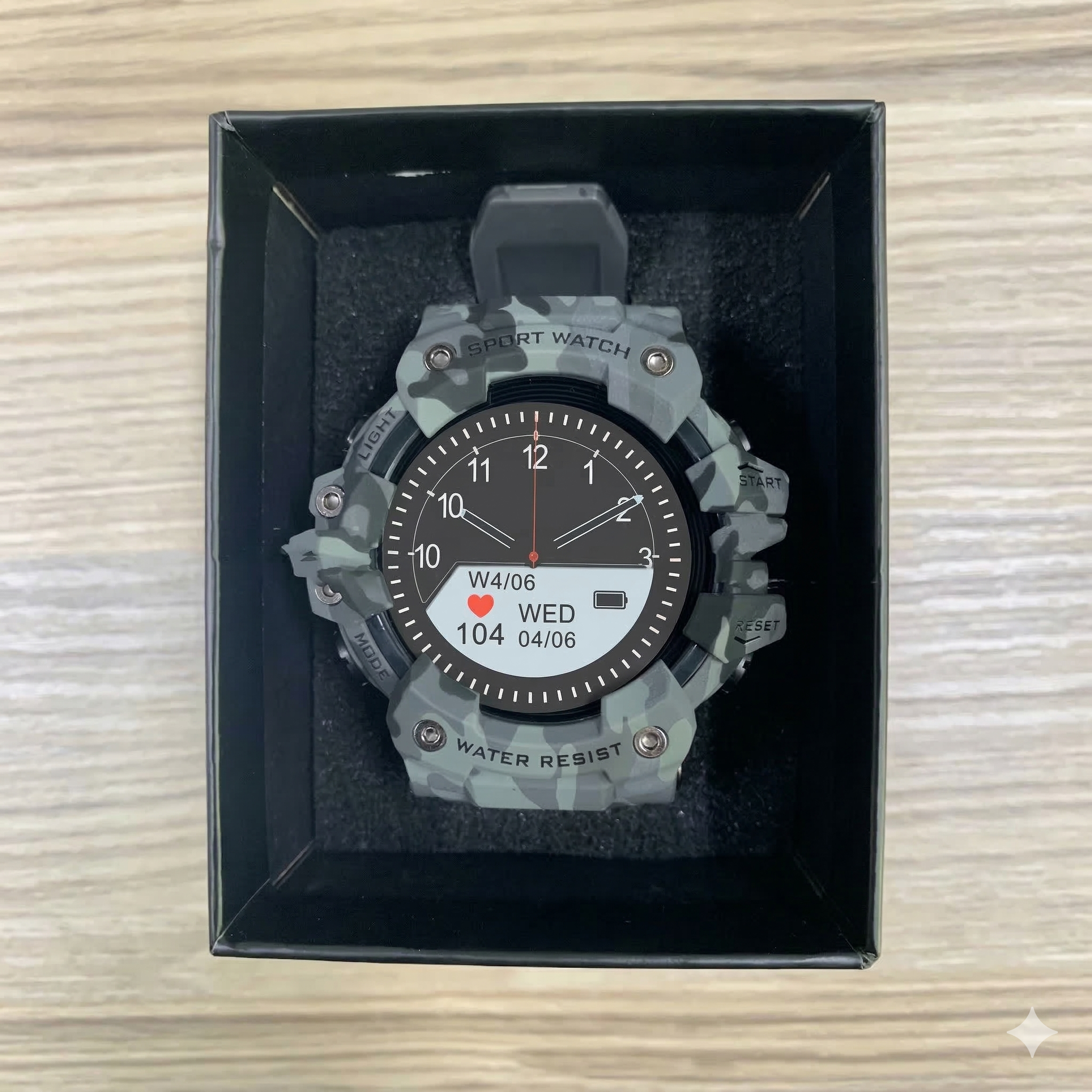 Smart Watch with Bluetooth Calling and flash