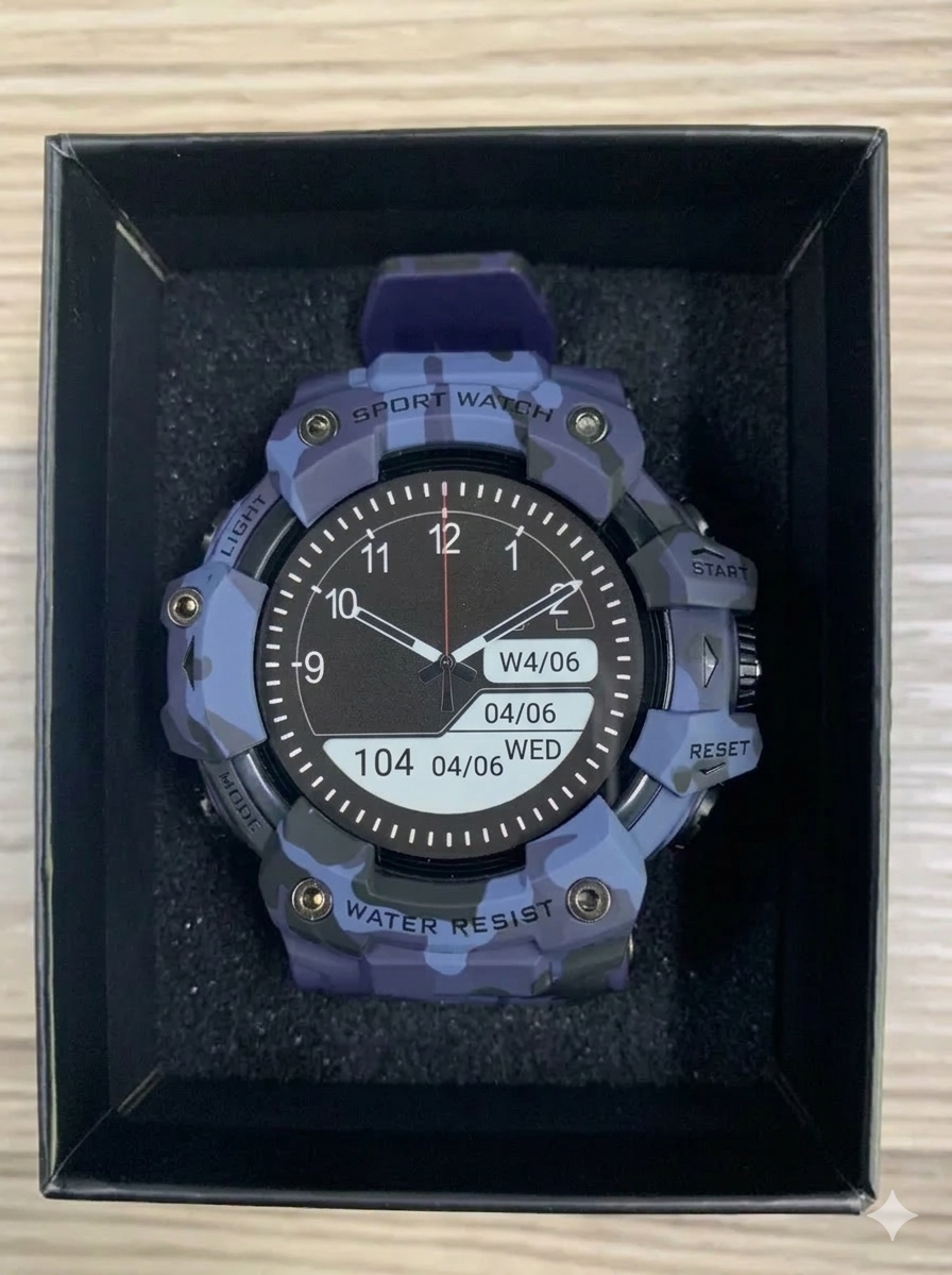 Smart Watch with Bluetooth Calling and flash