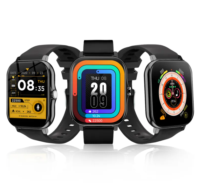 GlowFit Smartwatch — Multifunctional Health Watch in 4 Colors
