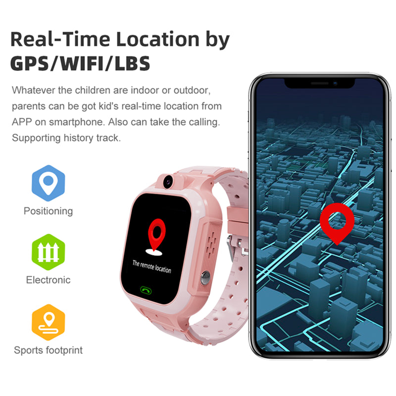 KidTrack 4G-Smart Watch with HD Camera
