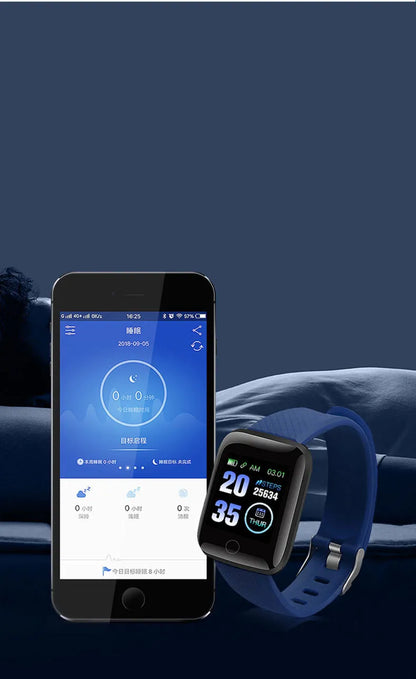 HydroFit — Waterproof Fitness Smartwatch